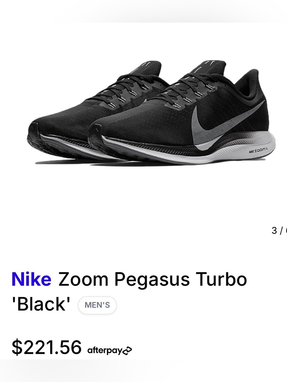 • Nike Zoom Pegasus 35 Turbo • NWOT